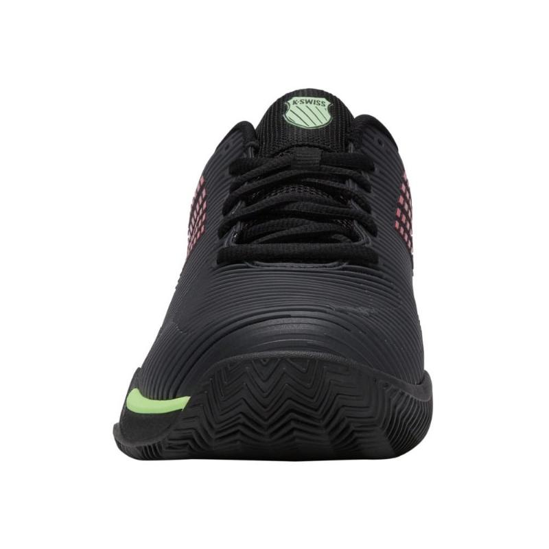 Zapatillas Kswiss Hypercourt Express 2 HB Argila Negro Verde Neon