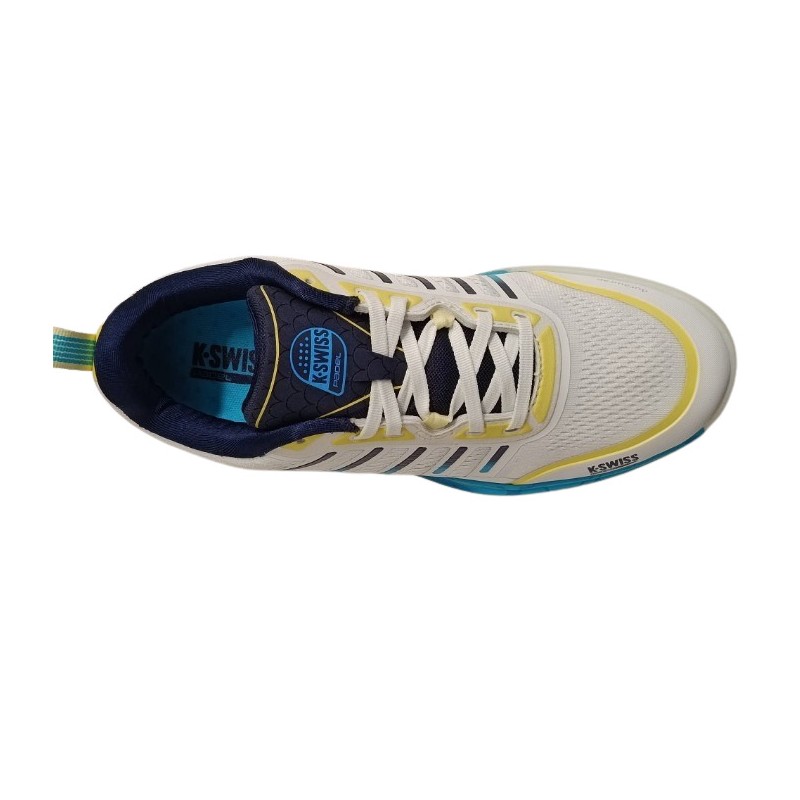 Zapatillas Kswiss Sanyo Ultra Court Padel Blanco Azul