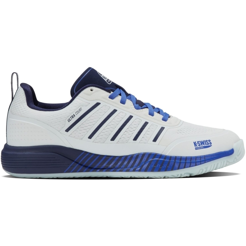 Kswiss Sanyo Ultra Court Padel White Navy Blue Sneakers