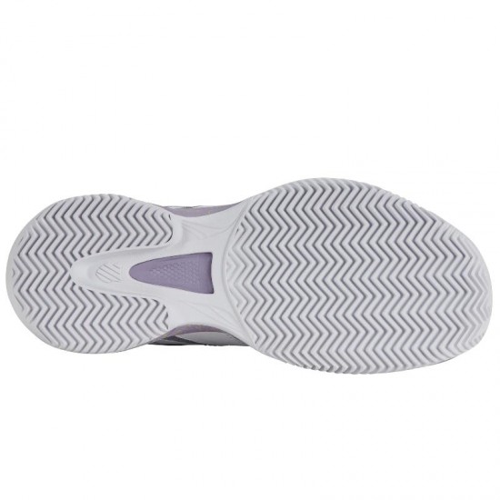 Sapatos femininos Kswiss Speedex Padel branco roxo