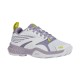 Sapatos femininos Kswiss Speedex Padel branco roxo