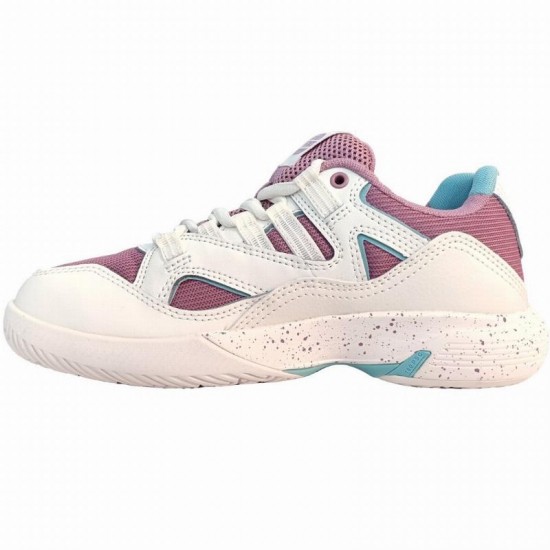 Kswiss Tura Team Padel Bianco Viola Sneakers Donna