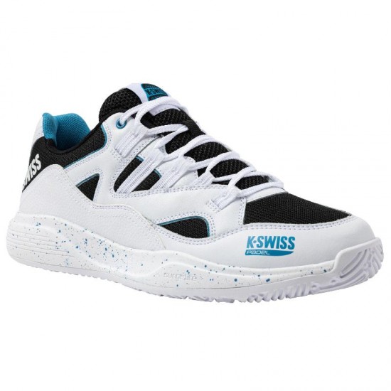 Zapatillas Kswiss Tura Team Padel Blanco Negro Azul