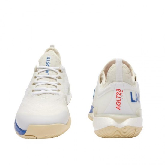 Chaussures Lacoste AG-LT23 Lite Terre Battue 124 Blanc Bleu