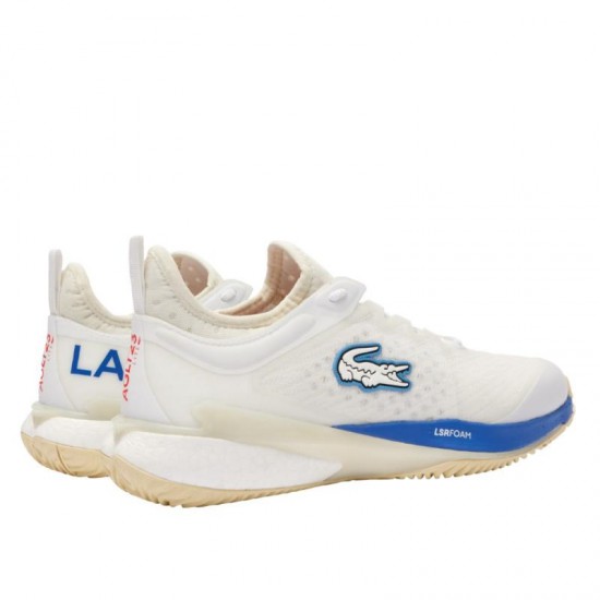 Lacoste AG-LT23 Lite Clay Court 124 Sapatos Branco Azul