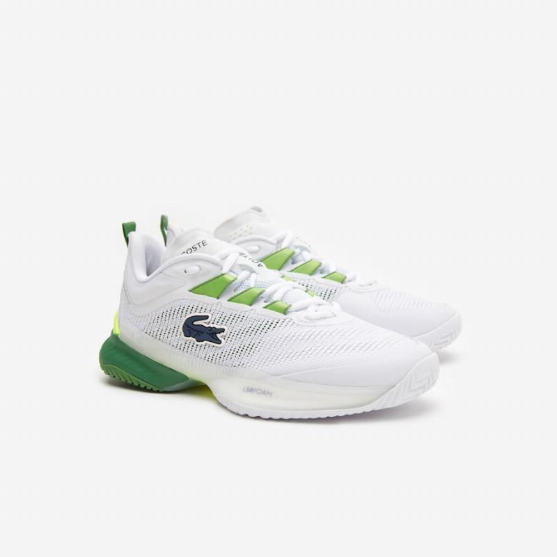 Baskets Lacoste AG-LT23 Ultra 1231 Blanc Vert Femme