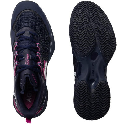 Zapatillas Lacoste AG-LT23 Ultra 125 Azul Marino Rosa Mujer
