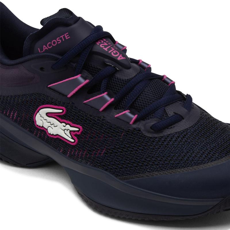 T?nis Lacoste AG-LT23 Ultra 125 Azul Marinho Rosa Feminino