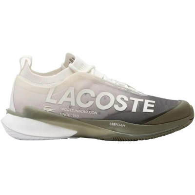 Tênis Lacoste AG-LT25 Lite Branco Caqui para Mulheres