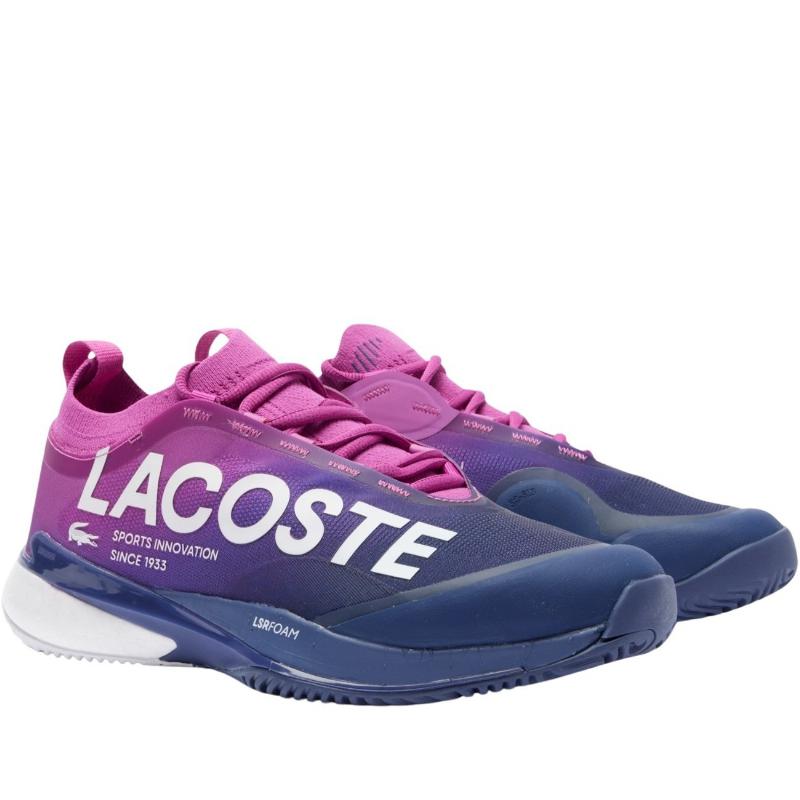Zapatillas Lacoste AG-LT25 Lite Clay Rosa Azul Oscuro Mujer