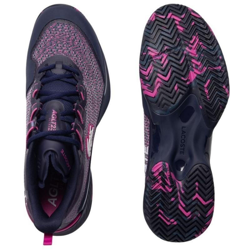 Lacoste Daniil Medvedev AG-LT23 Ultra 125 Navy Blue Pink Sneakers