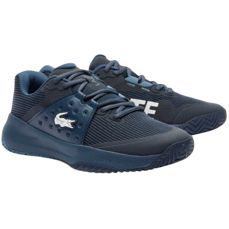 Lacoste Power Serve 125 Blu Scuro Scarpe da Ginnastica