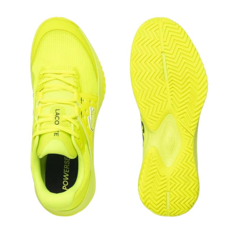 Baskets Lacoste Power Serve Jaune