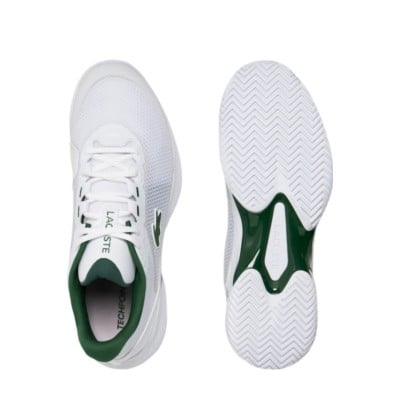 Lacoste Tech Point 124 Shoes White Dark Green