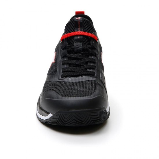 Chaussures Lotto Mirage 200 Noir Rouge