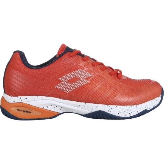 Tenis Lotto Mirage 300 III CLY Laranja Branco