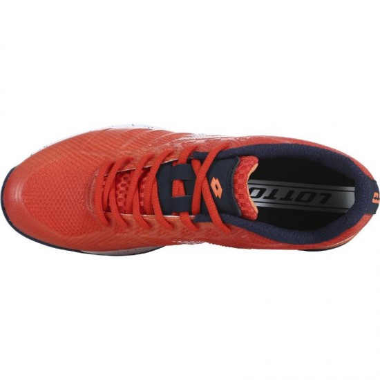 Sneakers Lotto Mirage 300 III CLY Arancio Bianco