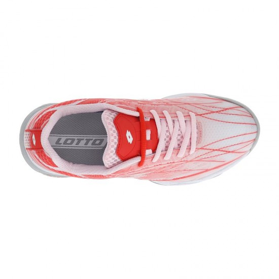 Sneakers Lotto Mirage 300 Rosso Papavero Bianco Donna