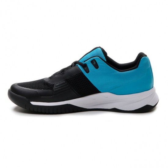 Lotto Superrapida 600 Black Turquoise Sneakers