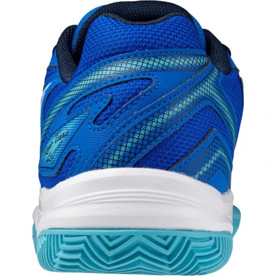 Sneakers Mizuno Break Shot 4 TERRE BATTUE Bleu Blanc