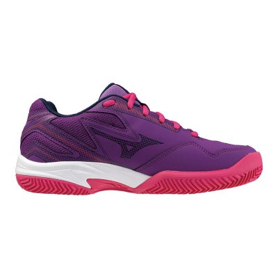 Scarpe Mizuno Break Shot 4 Padel Viola Bianco Fucsia Donna