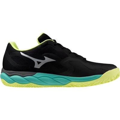 Tenis Mizuno Wave Enforce Court Clay Preto Branco Lima