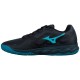 Mizuno Wave Enforce Court Padel Noir Bleu Rouge Baskets