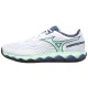 Tenis Mizuno Wave Enforce Tour 2 Clay Branco Verde Azul