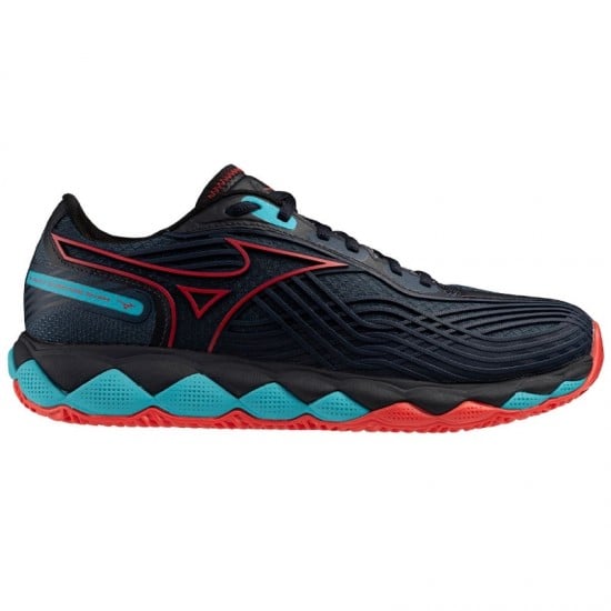 Sneakers Mizuno Wave Enforce Tour 2 Padel Nero Blu Rosso