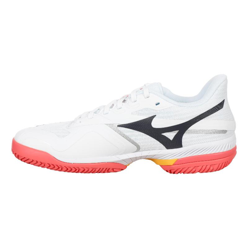 Zapatillas Mizuno Wave Exceed Court Clay Blanco Coral Mujer