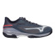 Mizuno Wave Exceed Court TERRE BATTUE Gris Blanc Baskets