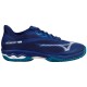 Mizuno Wave Exceed Light 2 Sneakers Blu Scuro Bianco Argilla