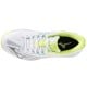 Tenis Mizuno Wave Exceed Light 2 Clay Branco Preto Lima para Mulheres