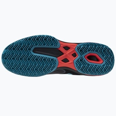 Mizuno Wave Exceed Light 2 Padel Preto Azul Vermelho Tenis