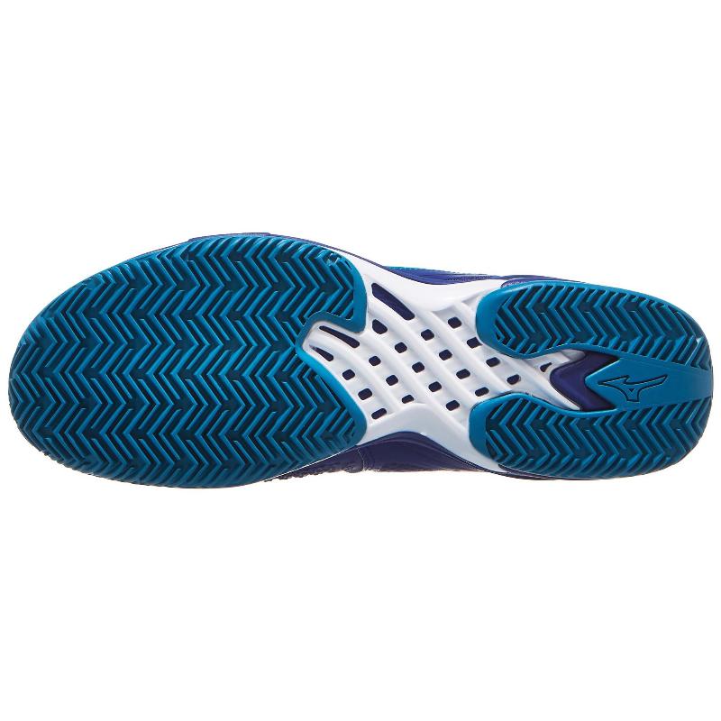 Mizuno Wave Exceed Tour 6 Clay Azul Escuro Branco T?nis