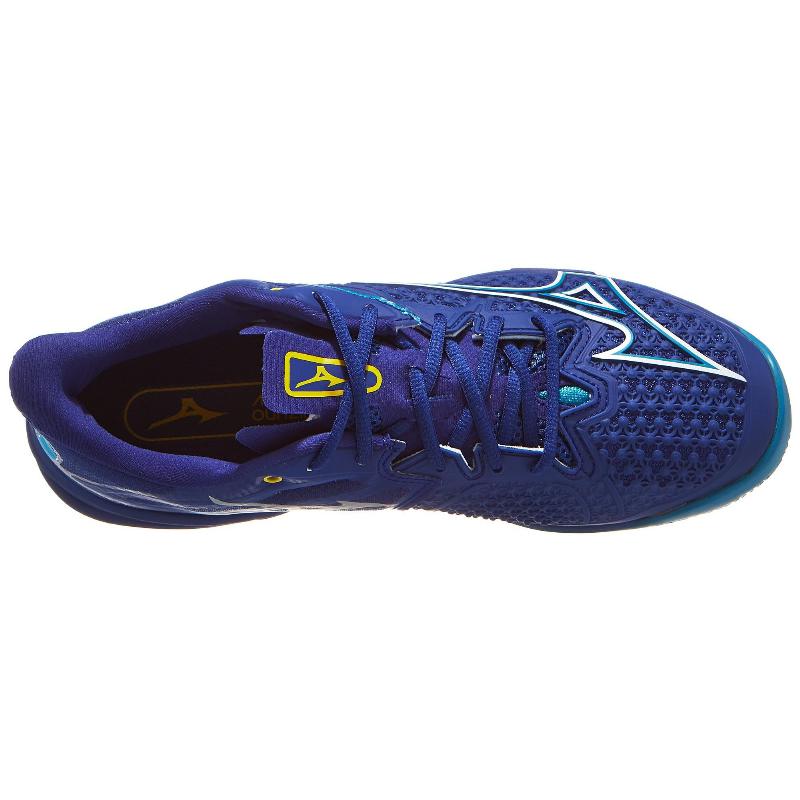 Mizuno Wave Exceed Tour 6 Clay Azul Escuro Branco T?nis