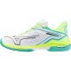 Sneakers da donna Mizuno Wave Exceed Tour 6 Bianco Argilla Nero Lime