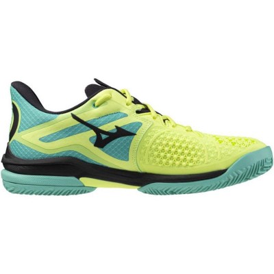 Sneakers Mizuno Wave Exceed Tour 6 Clay Lime Nero Blu