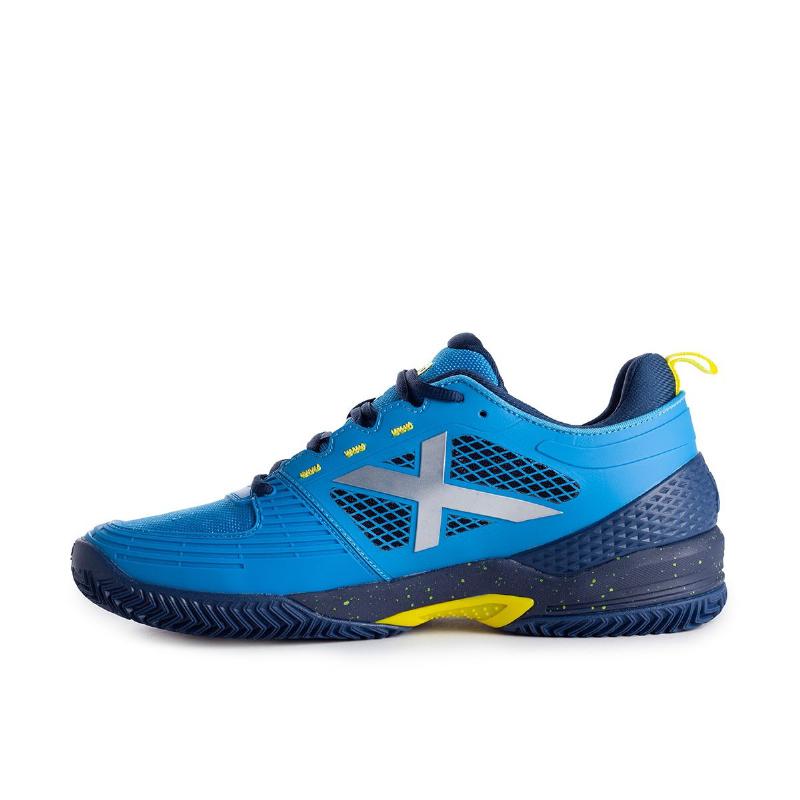 Sneakers Munich Atomik 19 Bleu Marine Bleu Jaune