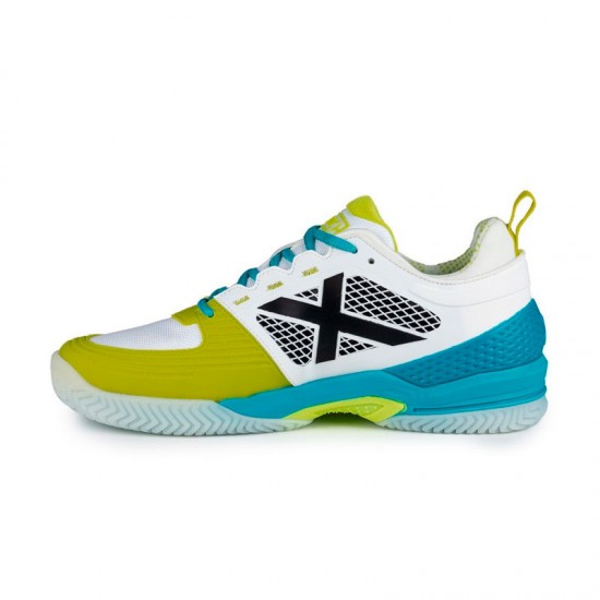 Munique Atomik 34 branco verde azul sapatos