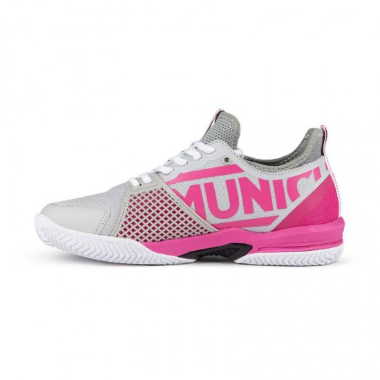 Scarpe da padel Munich Oxygen 51 grigio donna