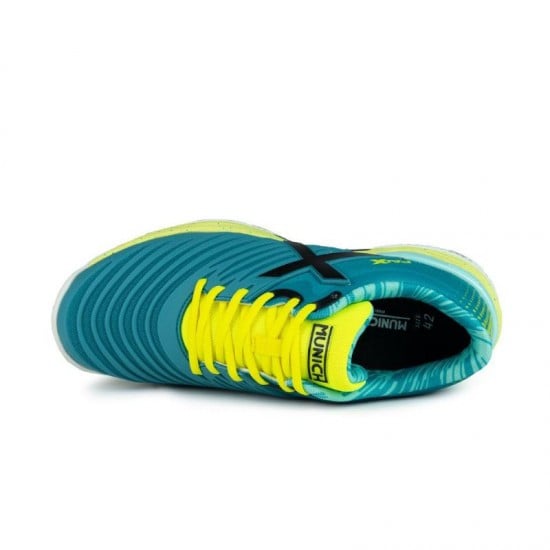 Munique Padx 43 Shoes Azul Fluor Amarelo