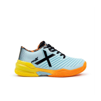 Munich Padx 58 Padel Sneakers Cinza Laranja Mulher