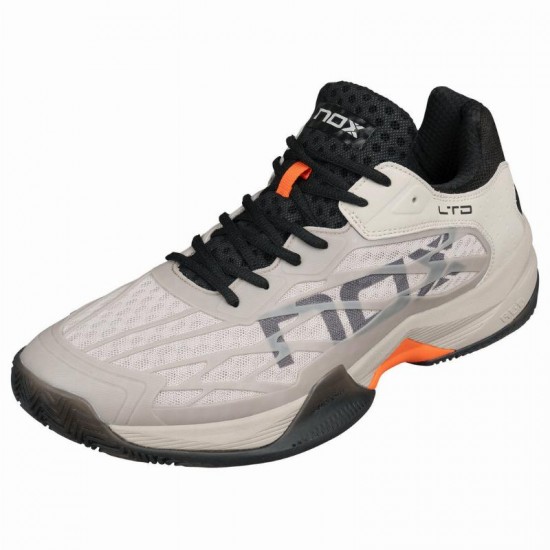 Tenis Nox AT10 LTD Cinza Laranja