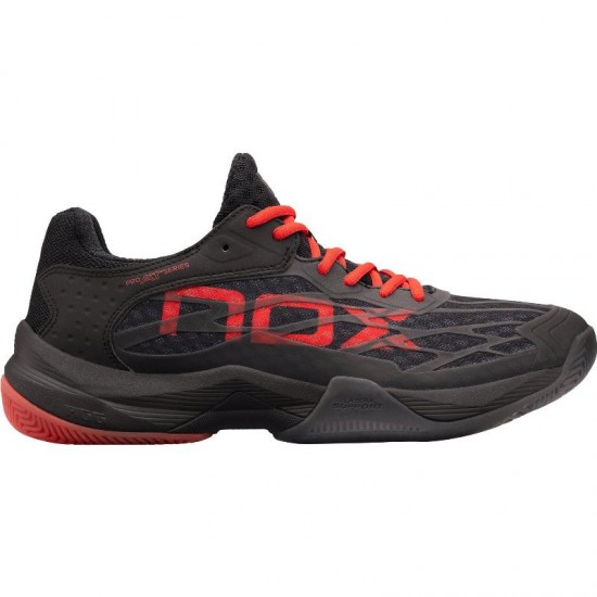 Nox At10 Lux Black Red Sneakers