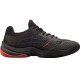 Tenis Nox At10 Lux Preto Vermelho