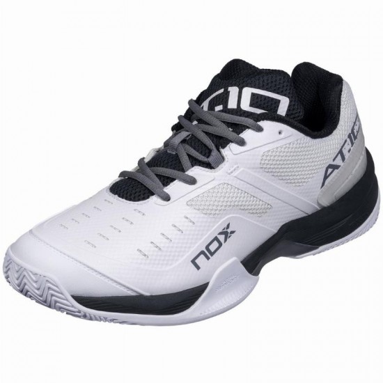 Tenis Nox AT10 Pro Branco Preto