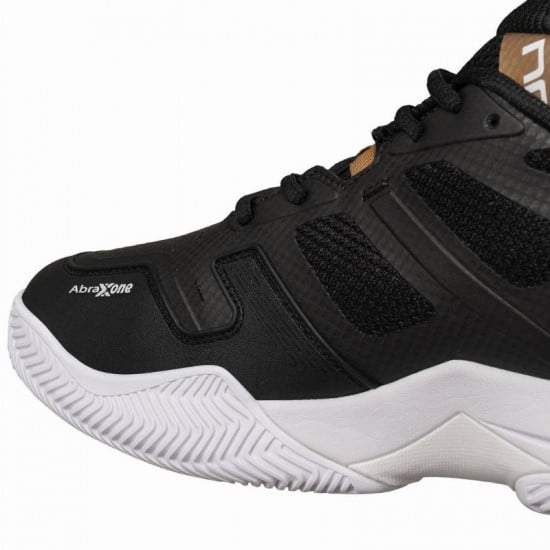 Tenis Nox AT10 Pro Preto Dourado