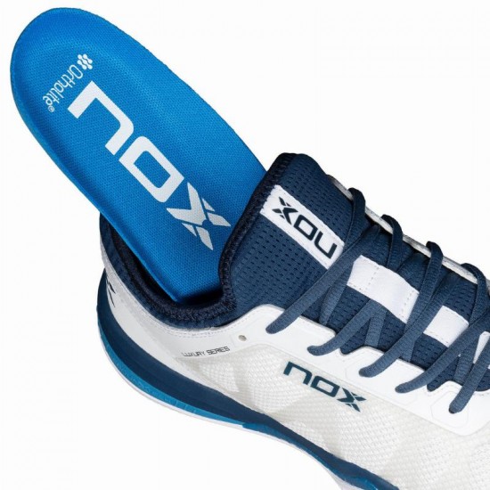 Nox Nerbo Bianco Blu Sneakers