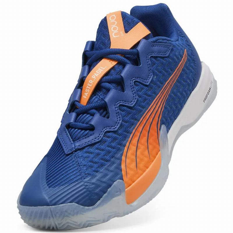 T?nis Puma Momo Gonzalez Nova Elite Azul Laranja
